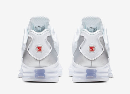 Nike Shox TL White Metallic Silver