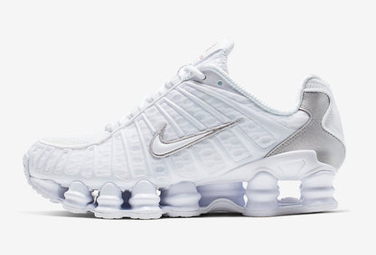 Nike Shox TL White Metallic Silver